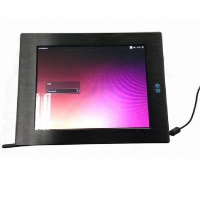 Controlled Wall Mounted Rugged Metal Shell Panel PC Brightness Computers